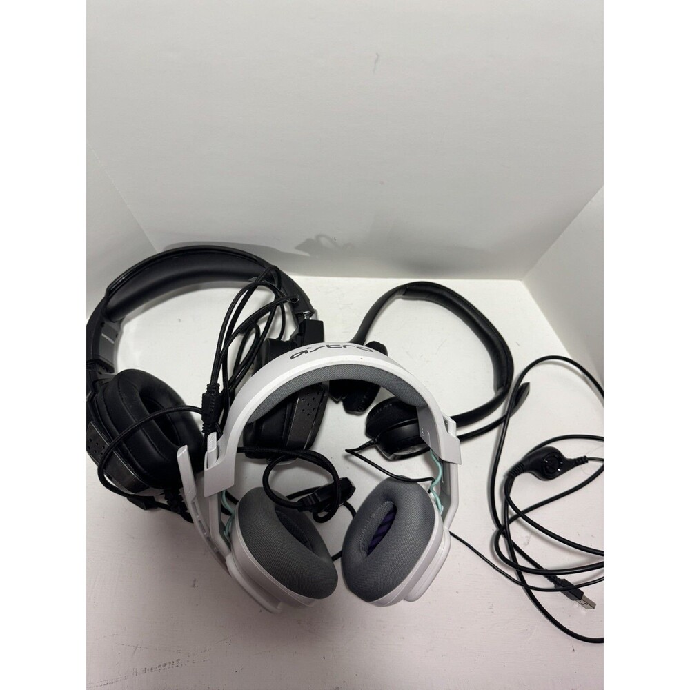 Lot Of 3 Gaming Headphones NOT TESTED Astro Monster Logi UNTESTED Headsets